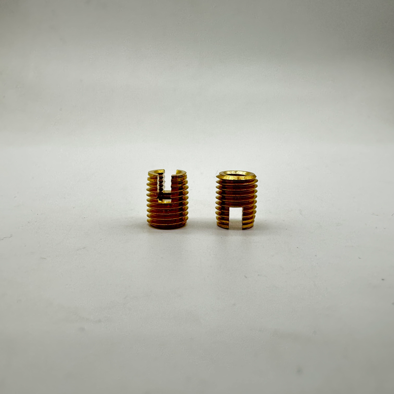 Tornillo de inserción de latón Tornillo de fijación Tornillo CNC M5x0.8 X M8x1x L10 