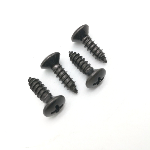 Tornillos de rosca con cabeza elevada Csk empotrados en cruz DIN7983