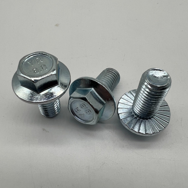 DIN6921 M12X25 Perno hexagonal Perno de brida Cl8.8 Zp