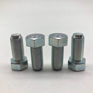 Perno hexagonal M10X1X22 Tornillo de cabeza hexagonal de acero aleado