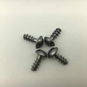Tornillo autorroscante de cabeza de botón plano empotrado Bobes