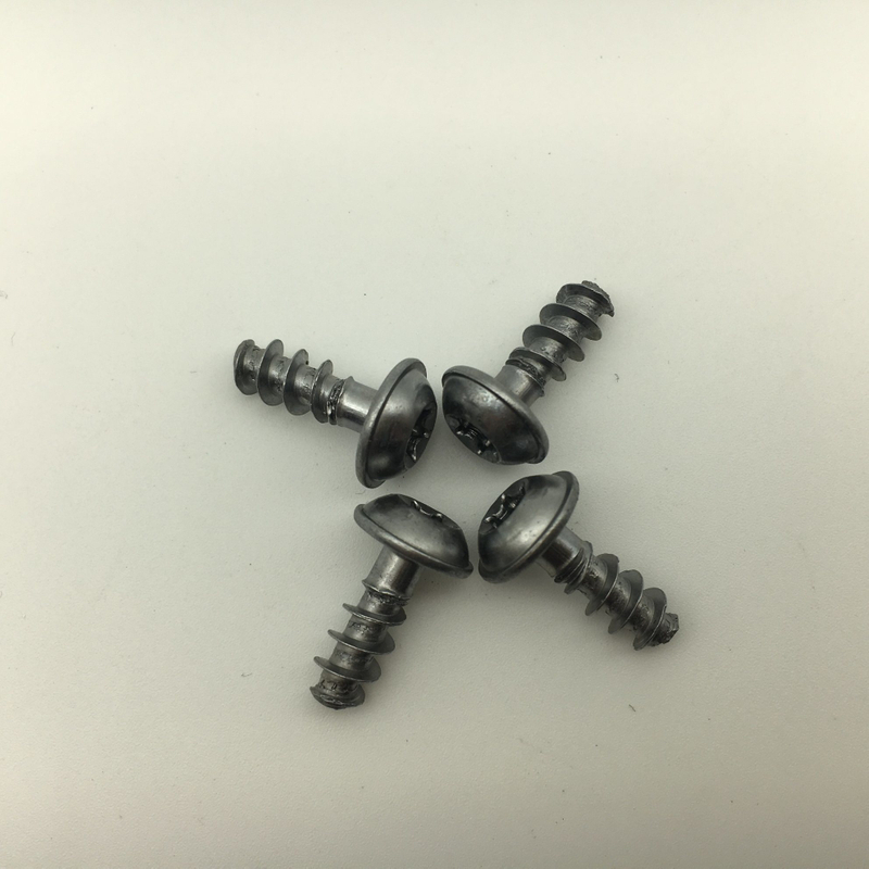 Tornillo autorroscante de cabeza de botón plano empotrado Bobes