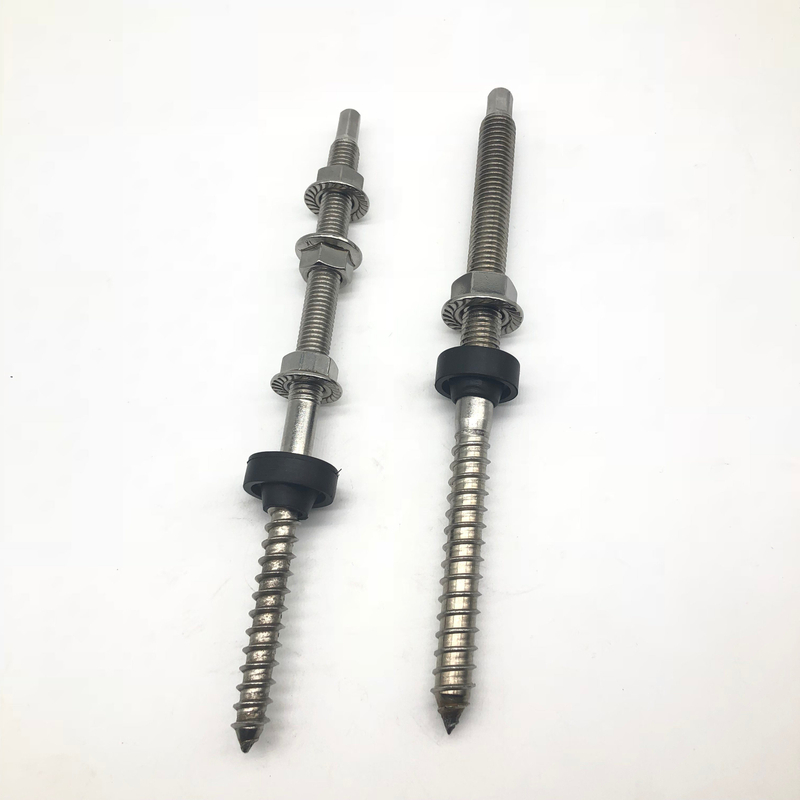 Perno de suspensión de doble tornillo A2-70 SS304 para equipos fotovoltaicos