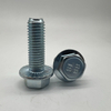 En1665 M12X25 Perno de brida hexagonal Tornillo de brida Dentado Cl8.8