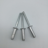 Moleteado de remache ciego de remache pop de zinc de acero