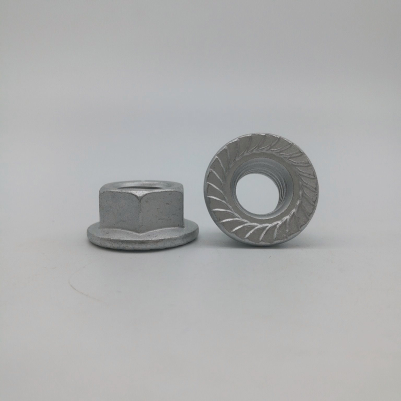Tuerca con brida dentada DIN6923 Tuerca hexagonal con brida