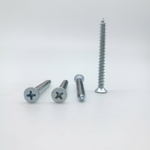 Tornillo autorroscante de cabeza avellanada elevada Phillips DIN7983