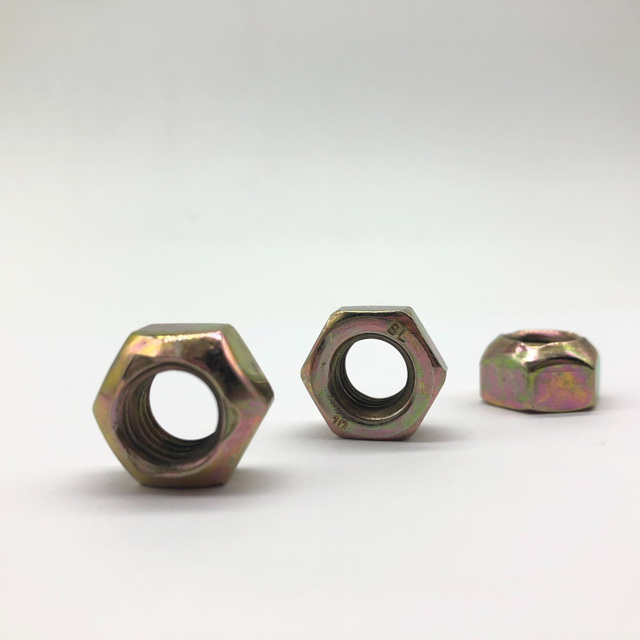 Tuerca hexagonal Tuerca de seguridad con brida Tuerca de seguridad de metal