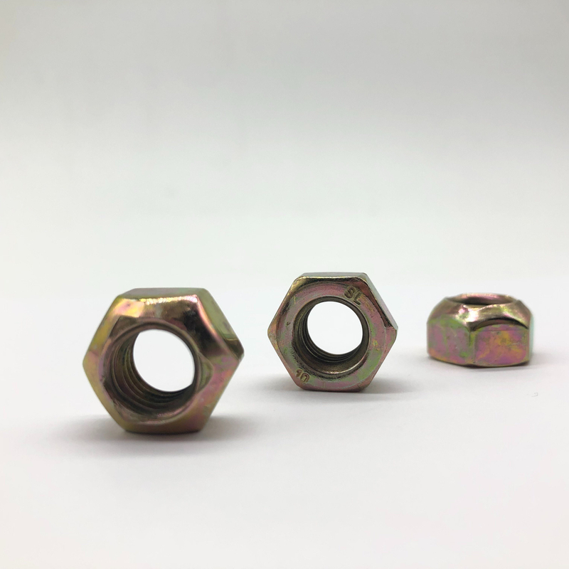Tuerca hexagonal Tuerca de seguridad con brida Tuerca de seguridad de metal