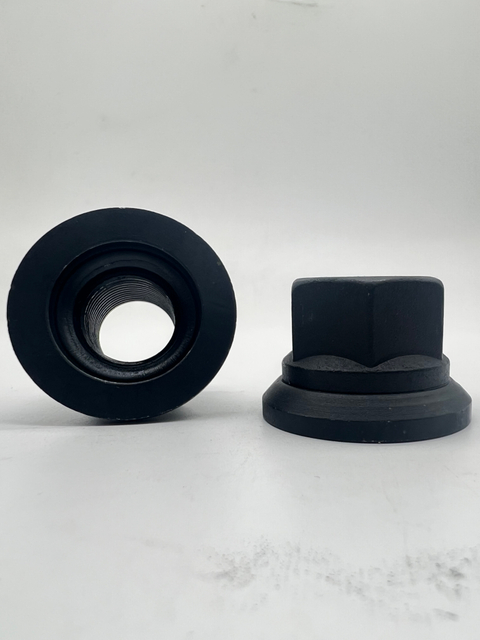 Tuerca de rueda de camión M18X1.5 clase 10 Tuerca de cubo de rueda Negro fosfatado 72 horas