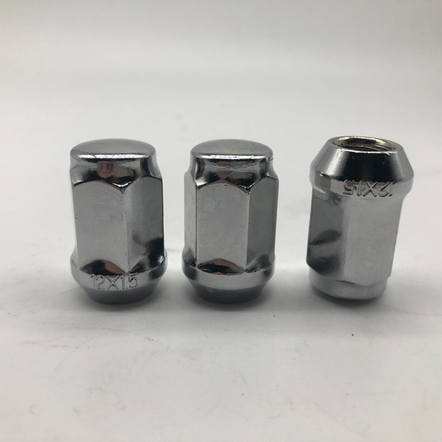 Llave inglesa M12X1,25, 19mm de altura, 35mm, tuerca de rueda cromada