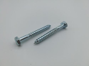 Tornillos para techos de cabeza hexagonal DIN571 Tornillos para madera de cabeza hexagonal