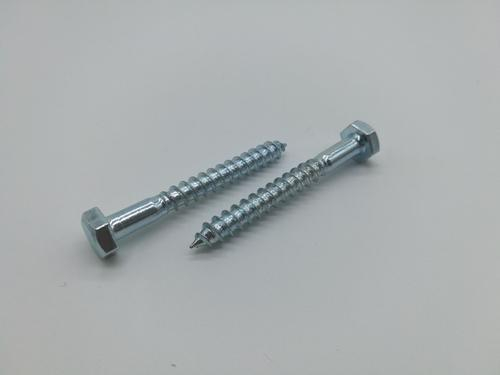 Tornillos para techos de cabeza hexagonal DIN571 Tornillos para madera de cabeza hexagonal