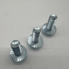 Perno de cabeza hexagonal con brida DIN6921 M10X25 con dentado 24 Cl8.8