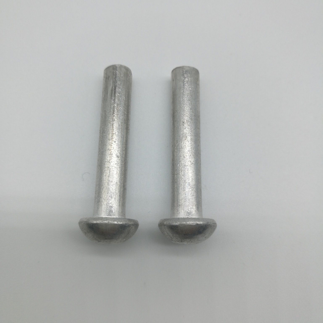 Cabeza redonda Aluminio Aluminio Remache macizo Venta en Kg