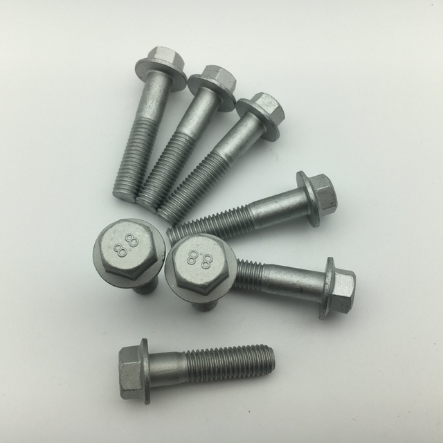 EN1665 Tornillo de brida hexagonal Geomet 500 en escamas de zinc