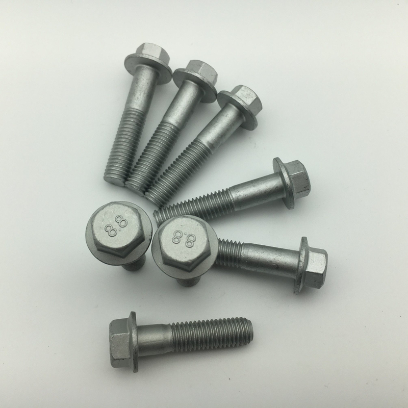 EN1665 Tornillo de brida hexagonal Geomet 500 en escamas de zinc