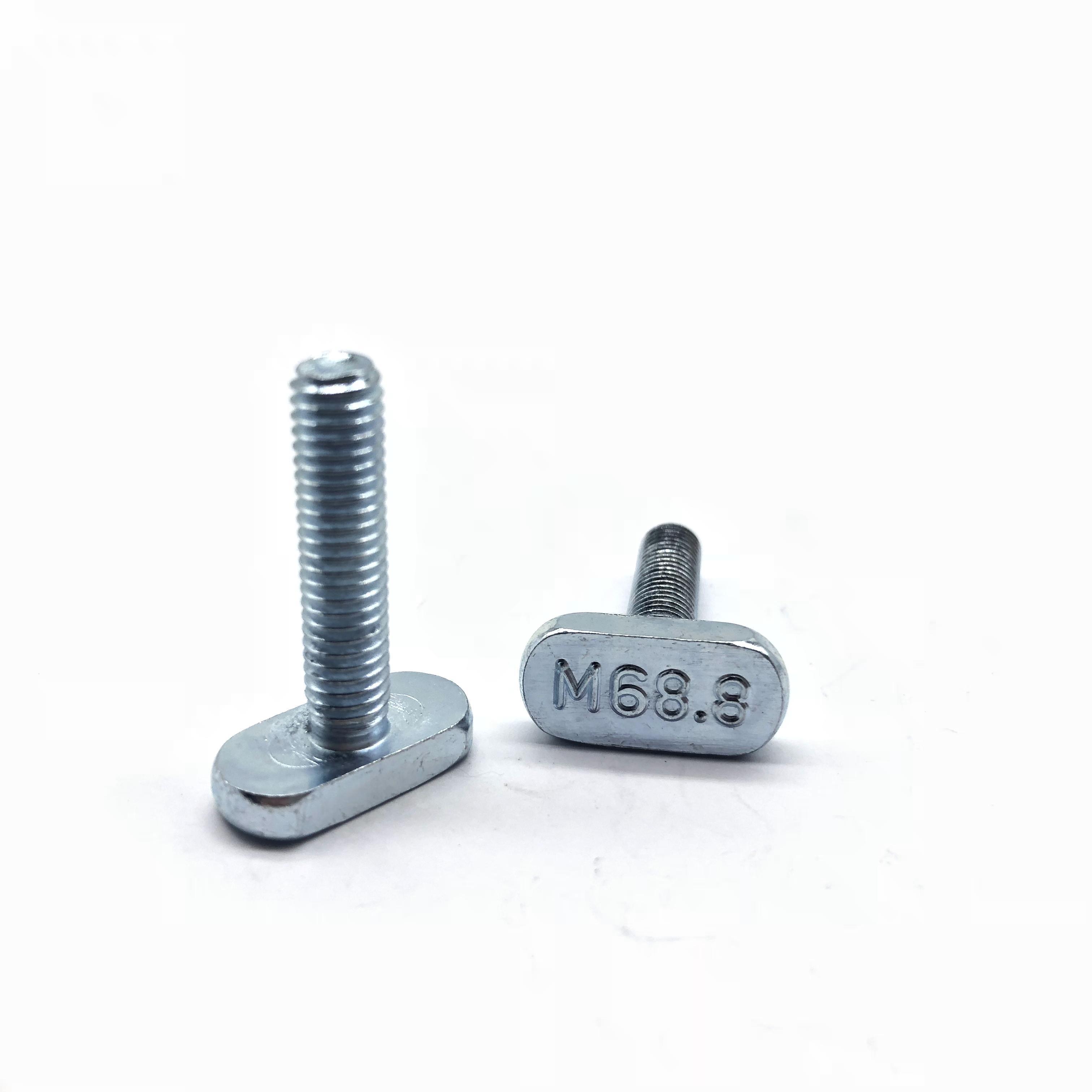 Perno en T Tornillo en T M6 8.8 Galvanizado