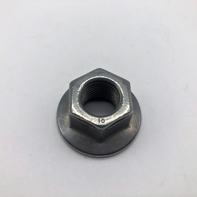 Tuerca con brida M14 Zini para montaje Tuerca hexagonal con brida
