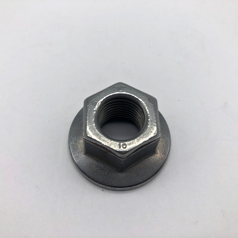 Tuerca con brida M14 Zini para montaje Tuerca hexagonal con brida