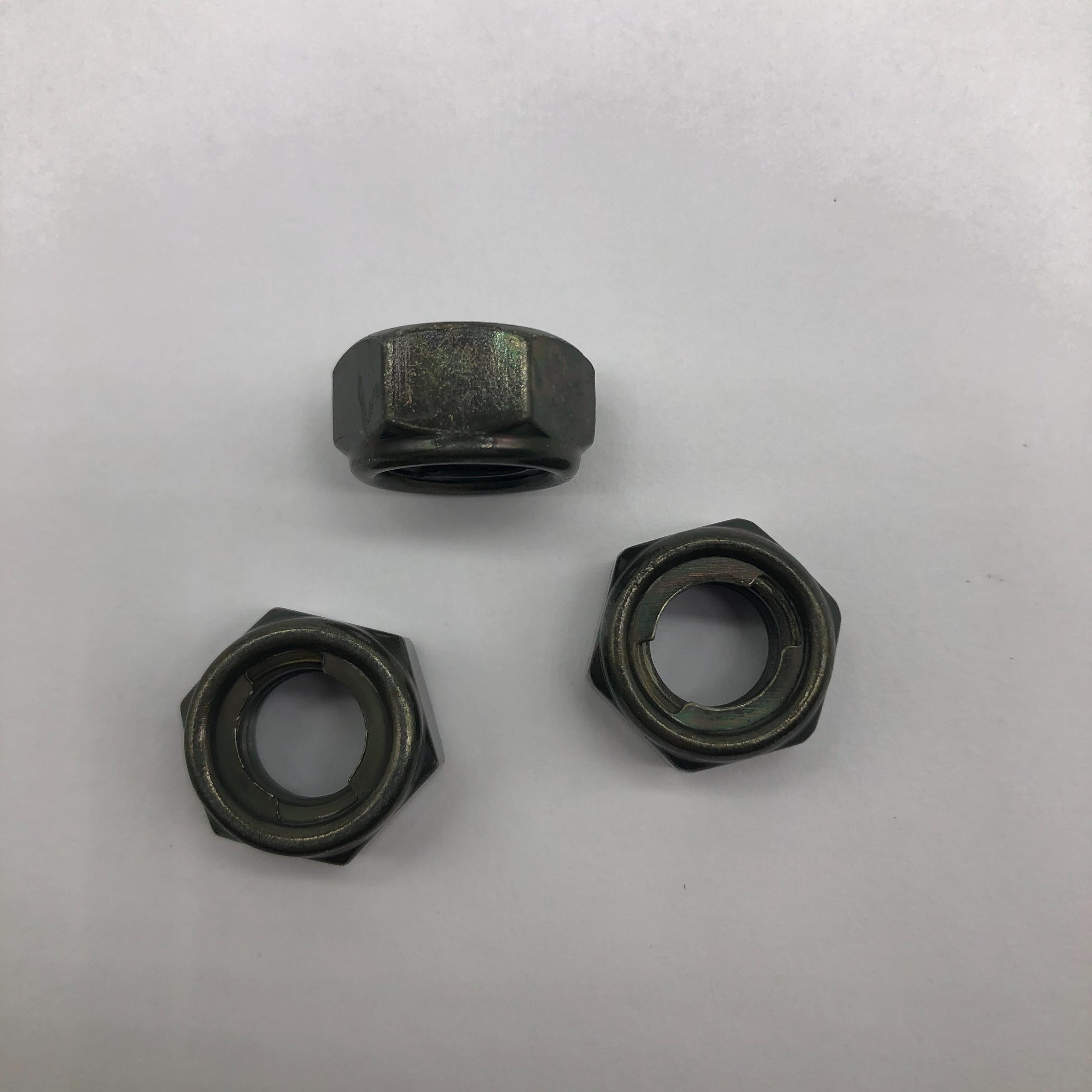 Tuerca de bloqueo de inserción de metal DIN980 M10 Cl8