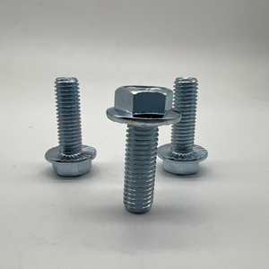 DIN6921 M10X30 Tornillo de cabeza de brida hexagonal Tornillo de brida Cl8.8