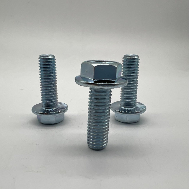 DIN6921 M10X30 Tornillo de cabeza de brida hexagonal Tornillo de brida Cl8.8