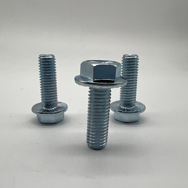 DIN6921 M10X30 Tornillo de cabeza de brida hexagonal Tornillo de brida Cl8.8