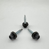 Tornillo autoperforante de acero P4 #12-14X32 Ral 6011 Cabeza hexagonal y arandela EPDM