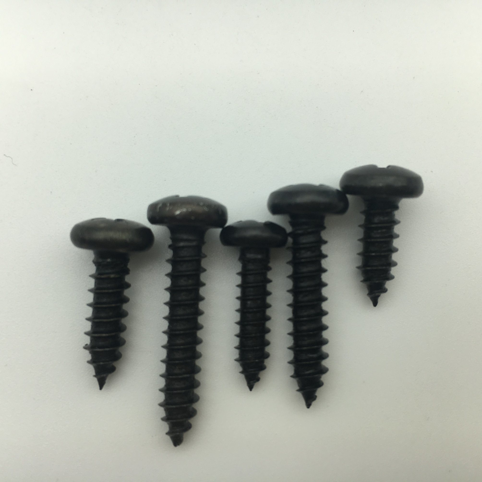 Tornillos autorroscantes de cabeza plana Phillips DIN7981 con zinc amarillo