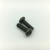 Zinc verde del tornillo de máquina del tornillo de cabeza plana DIN7985