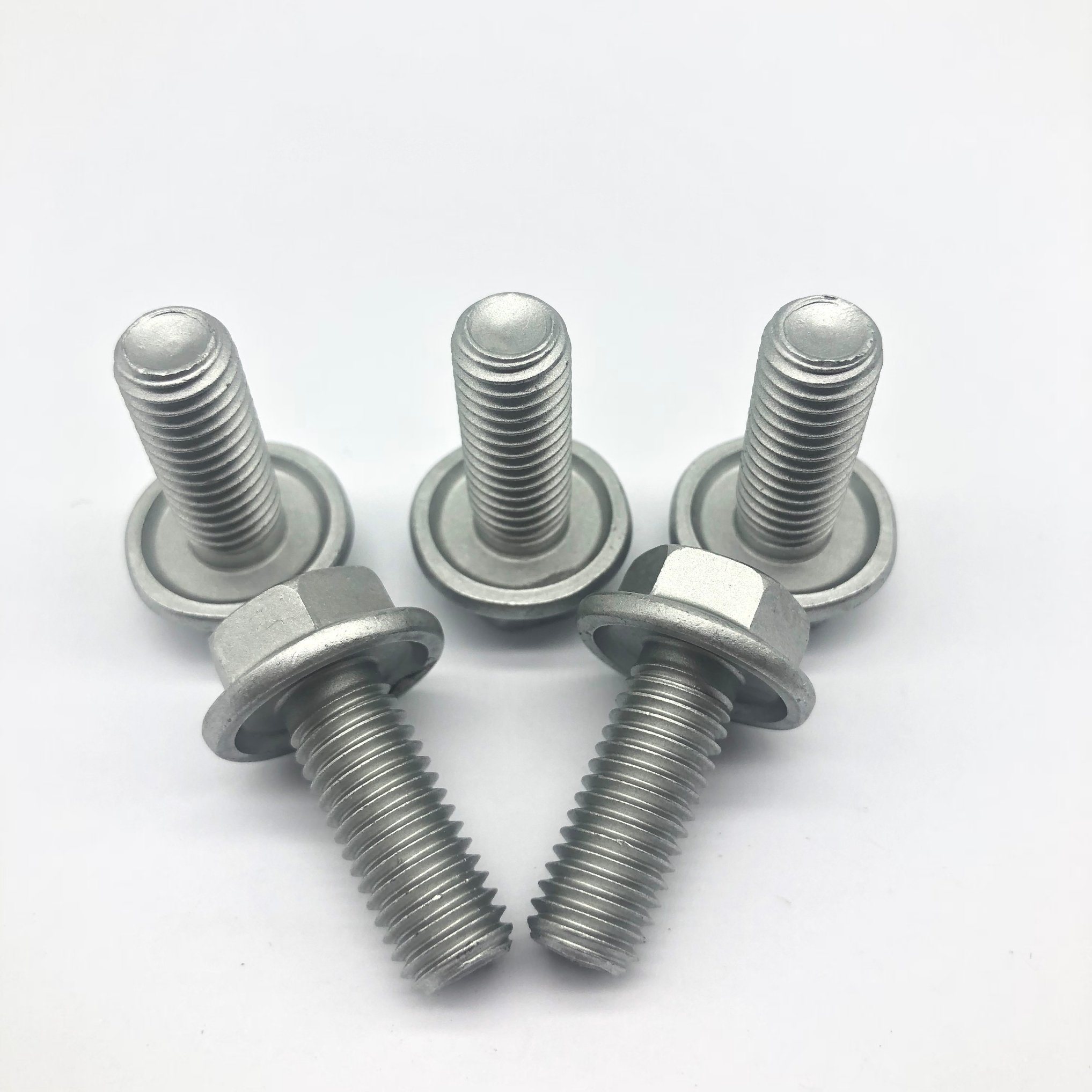 Perno de brida DIN6921 Perno hexagonal con brida para pernos de silo de almacenamiento de grano