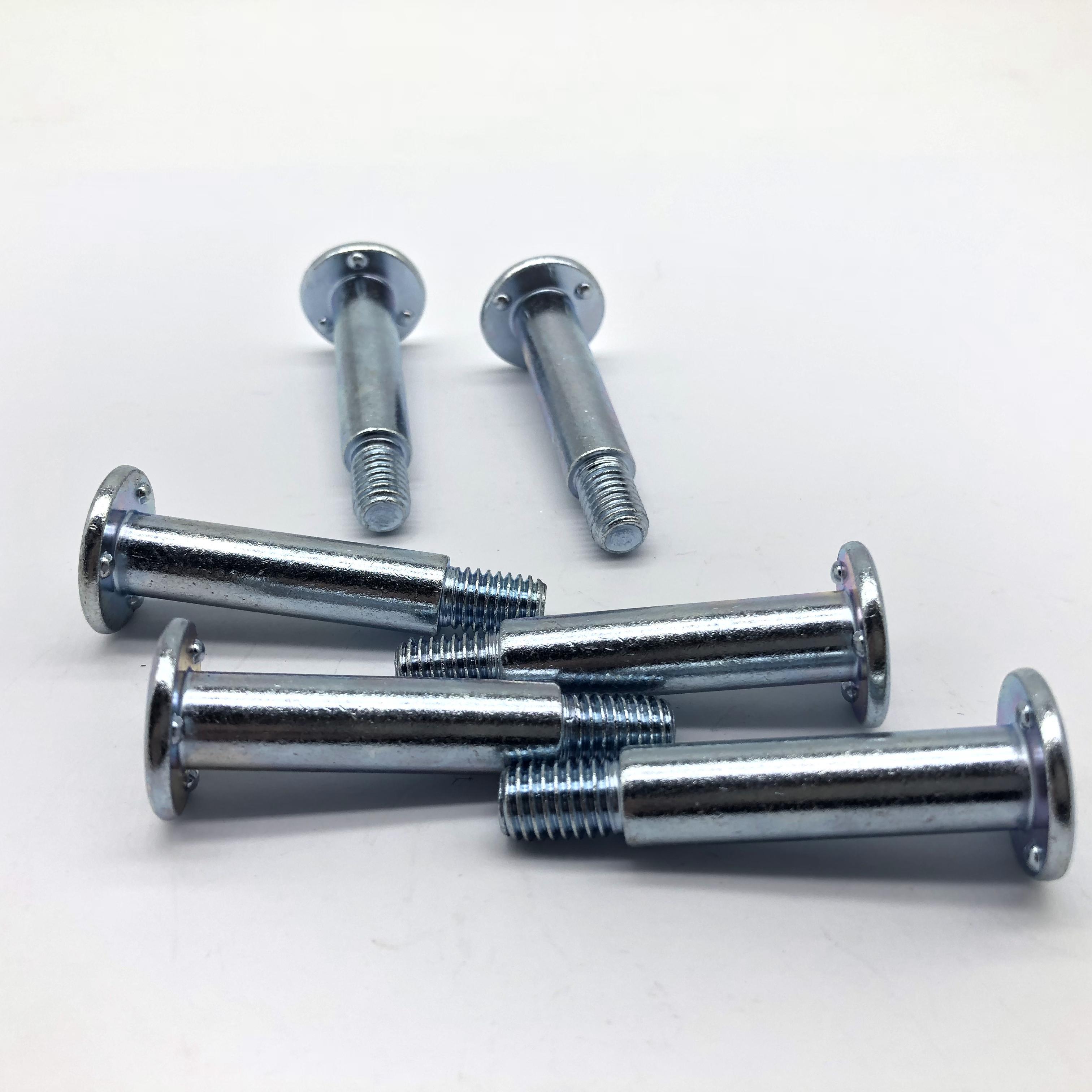 Tornillo de soldadura de zinc blanco azul M8X40
