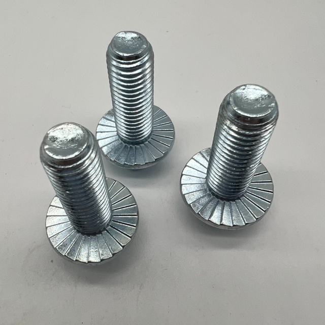 DIN6921 M12X35 Perno de brida Tornillo de brida Perno hexagonal Cl8.8