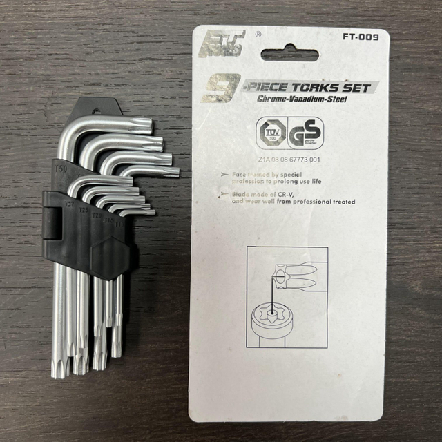 Juego de llaves Torx Juego de llaves y llaves Juegos de llaves con cabeza Torx