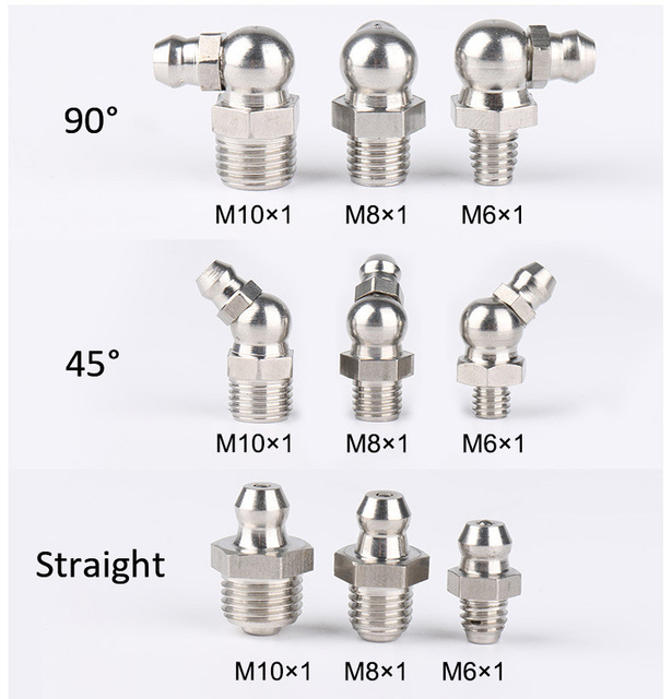 Engrasador de acero inoxidable SS304