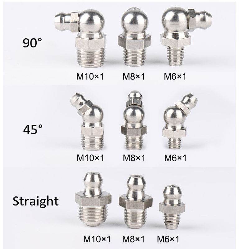 Engrasador de acero inoxidable SS304