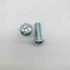 Tornillo de máquina con cabeza de seta empotrado en cruz DIN7985
