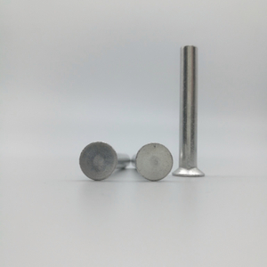 Aluminio con remache sólido conformado en frío con cabeza avellanada