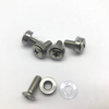 Kit de tornillos de fijación tipo corona para gabinetes de red