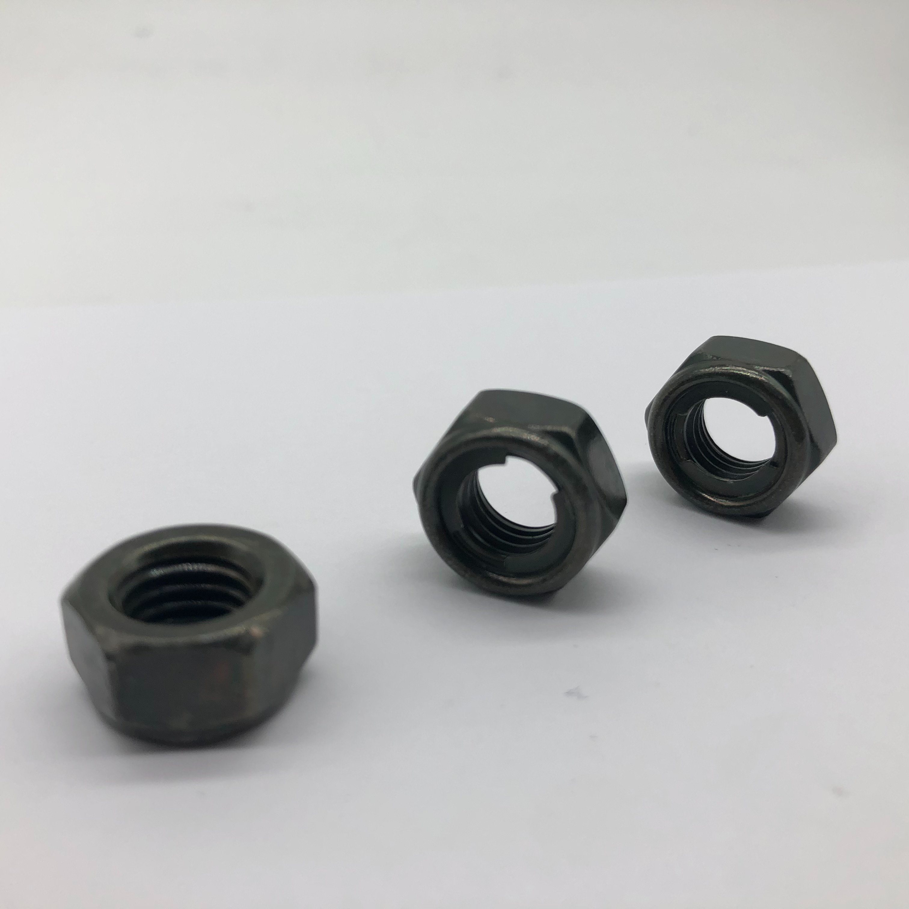 Tuerca de bloqueo de inserción de metal DIN980 M10 Cl8