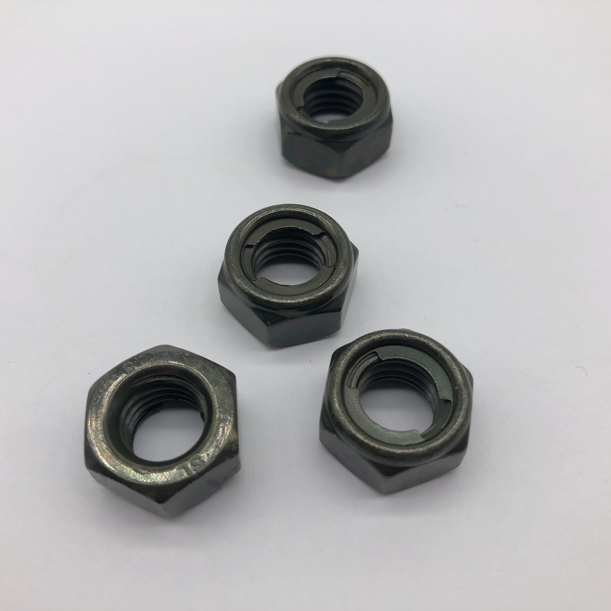 Tuerca de bloqueo de inserción de metal DIN980 M10 Cl8