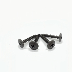 Tornillo Phillip para madera con collar Tornillo de armadura cuadrada