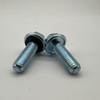 Perno de brida hexagonal DIN6921 M10X30 para silos con arandela de goma