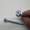 Tornillo Para Madera Cabeza Hex. Combi Ranura + Brida pH3 6X60 Zp