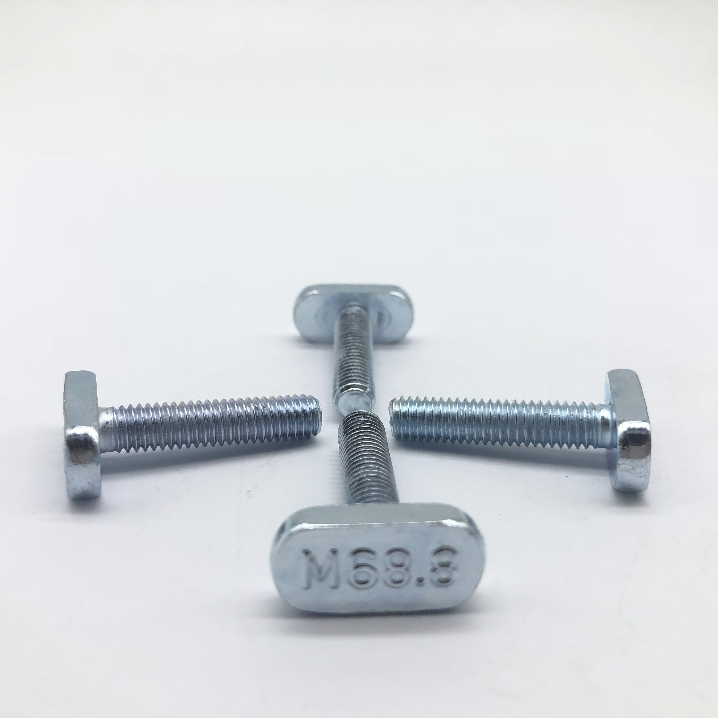 Perno en T Tornillo en T M6 8.8 Galvanizado