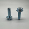 Perno de brida hexagonal DIN6921 M10X30 para silos con arandela de goma