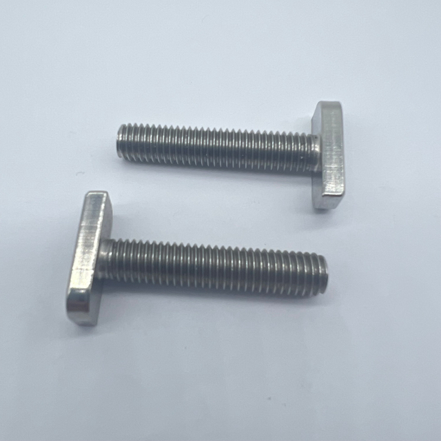 SS304 A2-70 T Bolt M8x40 T tornillo para equipos fotovoltaicos
