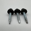 Tornillo autoperforante de acero P4 #12-14X32 Ral 6011 Cabeza hexagonal y arandela EPDM