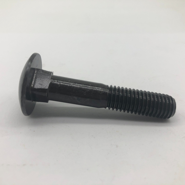 Perno de carro con cuello cuadrado y cabeza de seta DIN603